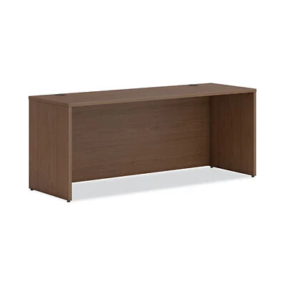 HON Mod Credenza Shell, 72w x 24d x 29h, Sepia Walnut HONLCS7224LE1 HON COMPANY
