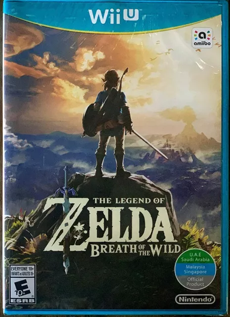 The Legend of Zelda: Breath of the Wild - Wii U UAE Brand New