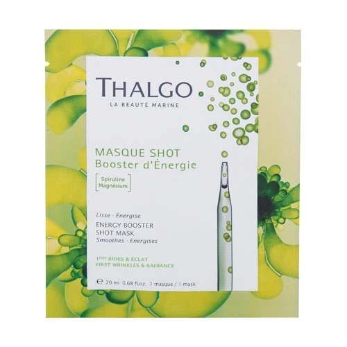 Thalgo Shot Mask Energy Booster - Energizing linen mask donna 20ml