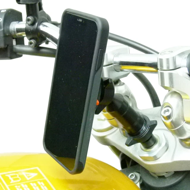 Supporto Moto Per Telefono BuyBits Con Custodia TiGRA - Attacco A Dado Piastra Di Sterzo Per Honda