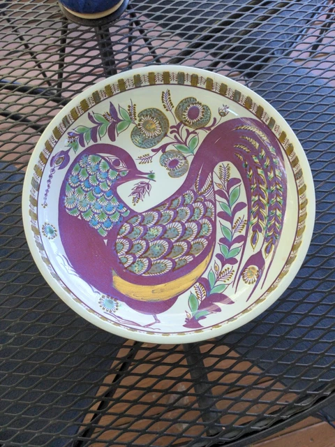 Royal Copenhagen Large bowl Hand Painted By Berte Jessen