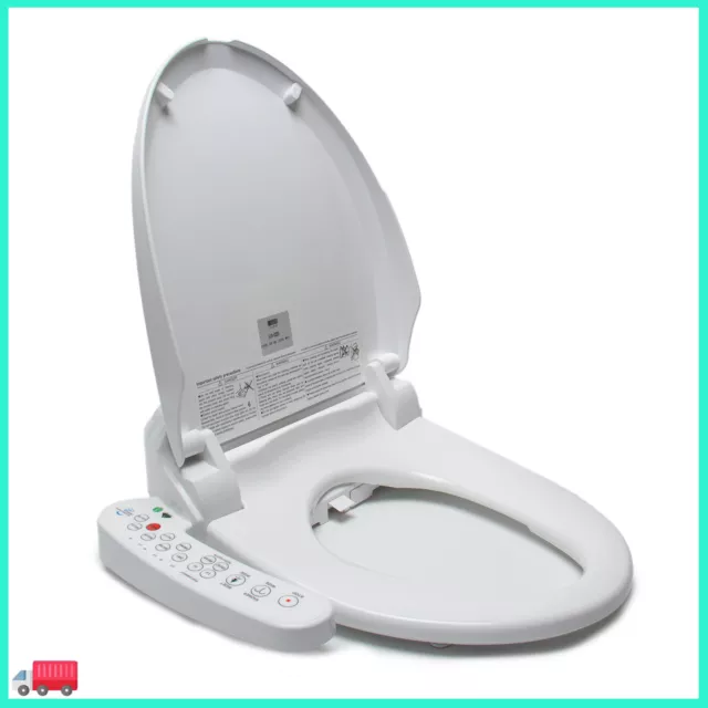 Multifunktional Elektrisch Bidet Sitz Smart Dusch WC-Sitze Aufsatz Toilettensitz