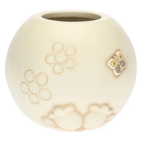 Vaso Piccolo Elegance Con Farfalle E Fiori - Thun