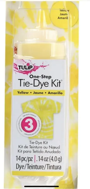 Kit de tinte de tilipán de un solo paso kit de tinte, amarillo