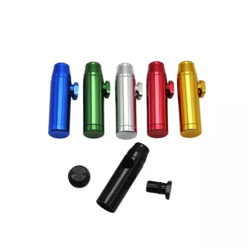 6Pcs Mini Metal Smoke Pipes Snuff Smoking Tobacco Pipe Portable Pipe