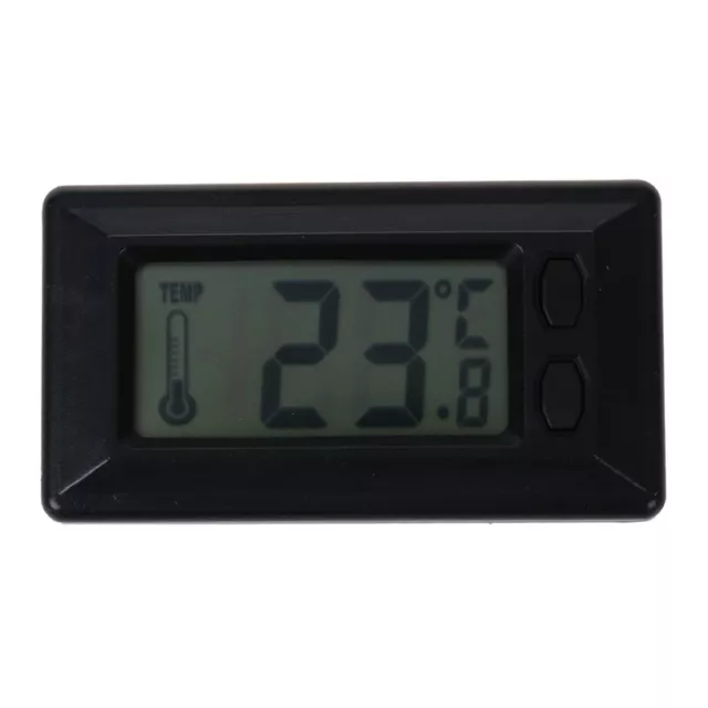 Acheter Mini thermomètre électronique numérique pour voiture, intérieur et  extérieur, multifonction, temps