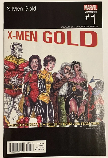X-Men Gold #1 Hip Hop Variant Marvel Comics June 2017 Nm+