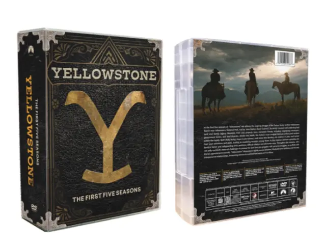 YELLOWSTONE the Complete Series 1-5 Seasons 1 2 3 4 5( DVD 21-DISC)NEW Free Ship