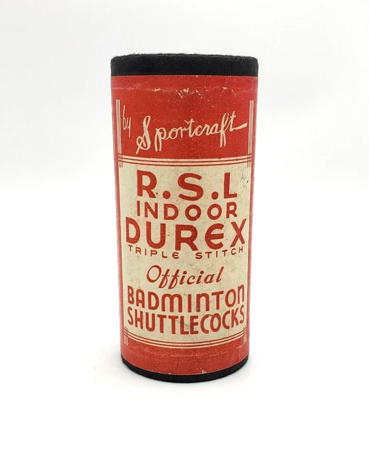 VTG RSL Sportcraft Indoor Durex Official Badminton Shuttlecocks Unopened