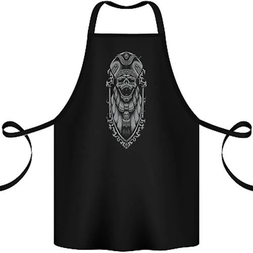 Death Order Pharo Skull Biker Motorcycle Cotton Apron 100% Organic