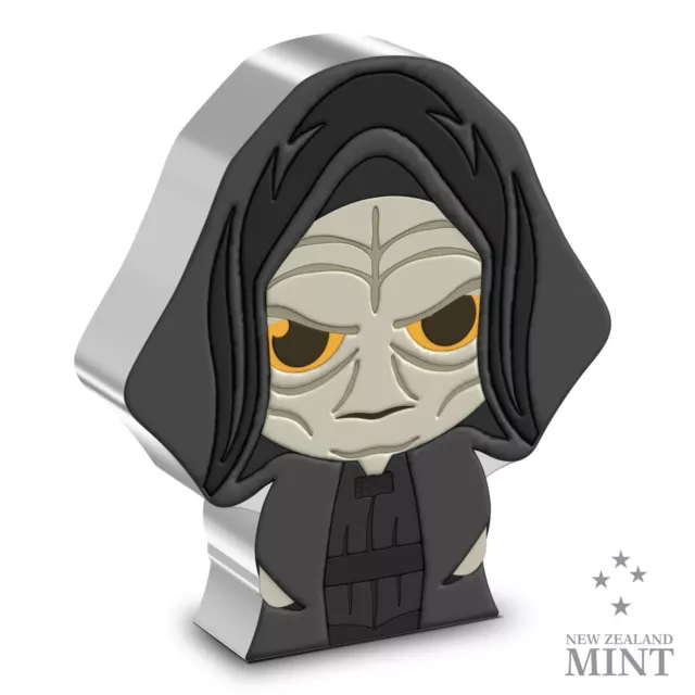 2022 Niue - Star Wars™ – Emperor Palpatine™ 1oz Silver Chibi® Coin 2