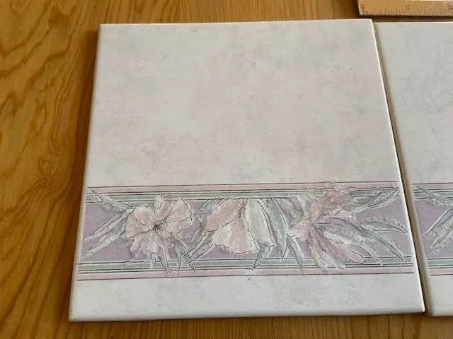 Vintage Ceramic Tile From Brazil- 6 X 6 X 3/16 "