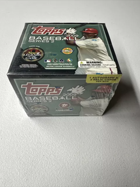 2009 Topps Series 2 Two Baseball Jumbo Hobby Sealed Box *BEST PRICE*