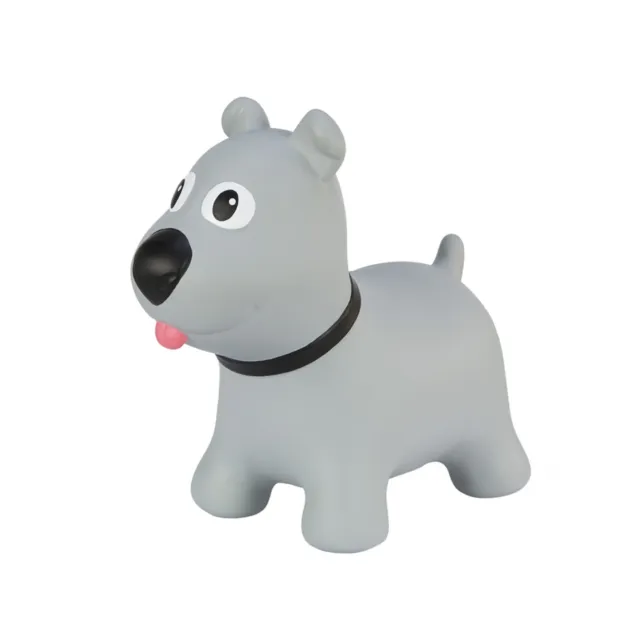 Il cane grigio di Tootina - giocattolo gonfiabile per bambini Con Pompa