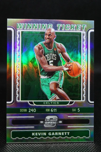 2019-20 Panini Contenders Optic Winning Tickets Kevin Garnett SILVER #25  HOF