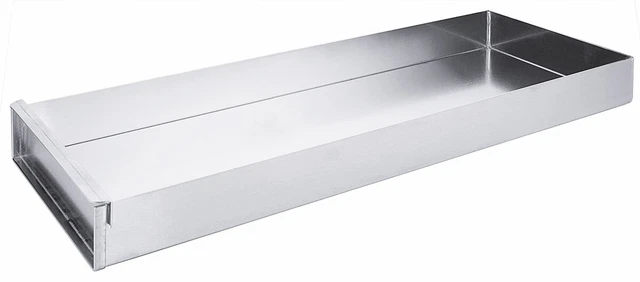 Contacto Schnittkuchenblech, Aluminium, 10 x 58 x 5 cm (B x L x H)