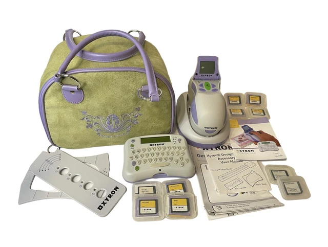 XYRON Design Runner, Disc Maker, 10 Discs Bundle w/ Carrying Case 2 Accessories XYRON Design Runner, Disc Maker, 10 Discs Bundle w/ Carrying Case 2 Accessories