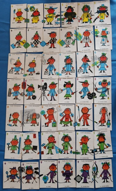 Jeu Des 7 Familles Astérix édition Ducale 1987 - Jeu De Cartes Vintage En Très Bon état