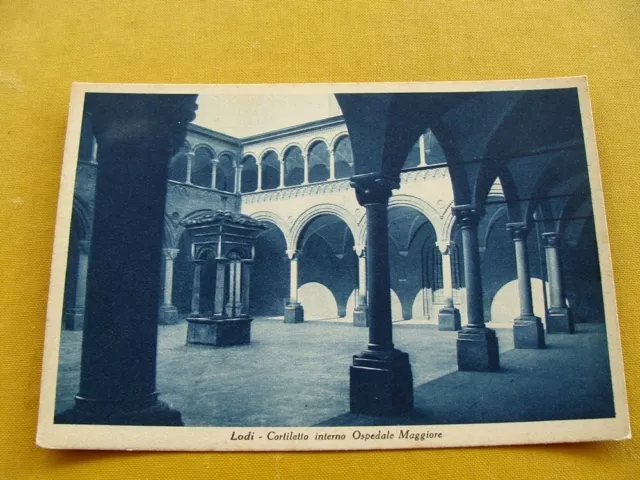 (FG.A37) LODI - CORTILE INTERNO OSPEDALE MAGGIORE, IL CHIOSCO (ediz. Aida)