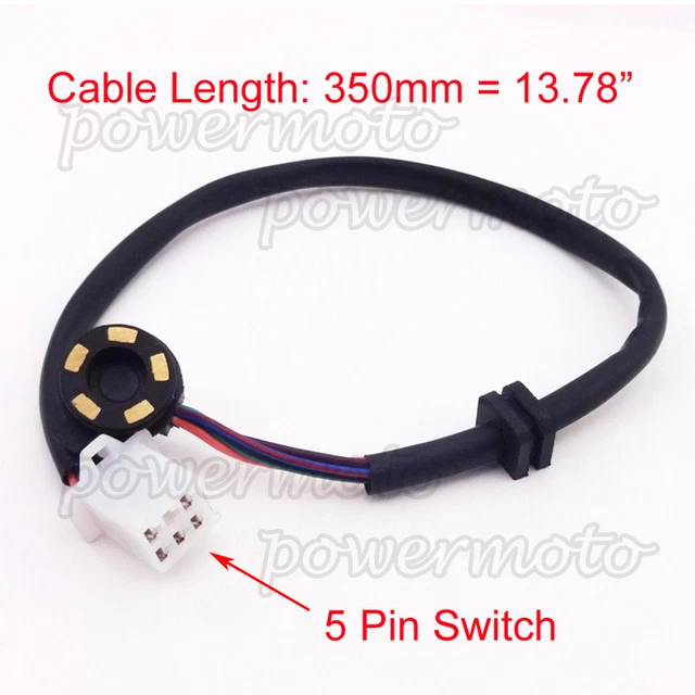 GEAR POSITION SENSOR Switch Transmission Indicator 5 Wire ATV Quad Dirt