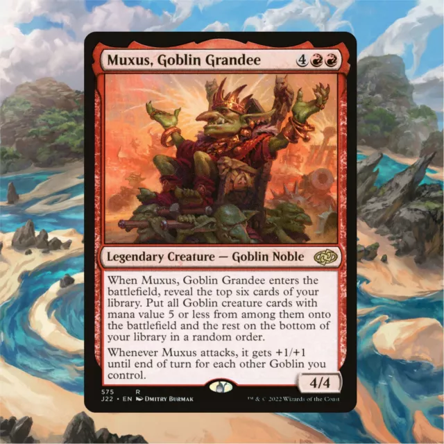 [Mtg] [Magic] Muxus, Grande Goblin - J22 [Nm]