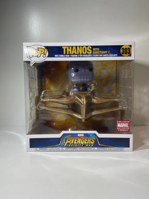 Funko Pop! Marvel Avengers Infinity War Thanos Sanctuary 2 Collector Corps #303