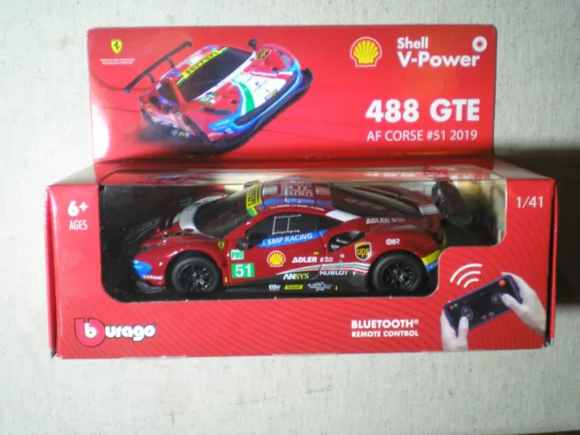 Shell Ferrari 488 GTE  Sport Edition Collection Cars Remote Controlled Kids Toys