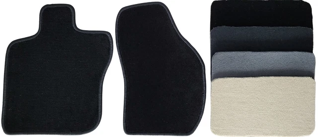 MOTOS Tappetini Auto Premium In Velours Per Volkswagen UP (dal 2011) - Colore Rosso Opaco - Set Di 4 Pezzi Con Fissaggi Antiscivolo - Comfort E Vestibilità Perfetta