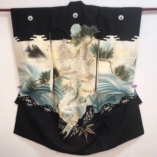 Vintage Japanese boy's kimono