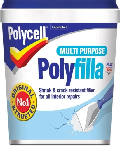 Polyfilla Riempitivo Misto Pronto per Pareti Mattoni Legno Intonaco Multi 1kg