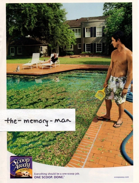 Scoop Away cat pool 2006 Picture Print Ad Clipping Pg Hidden Valley Ranch ad boy