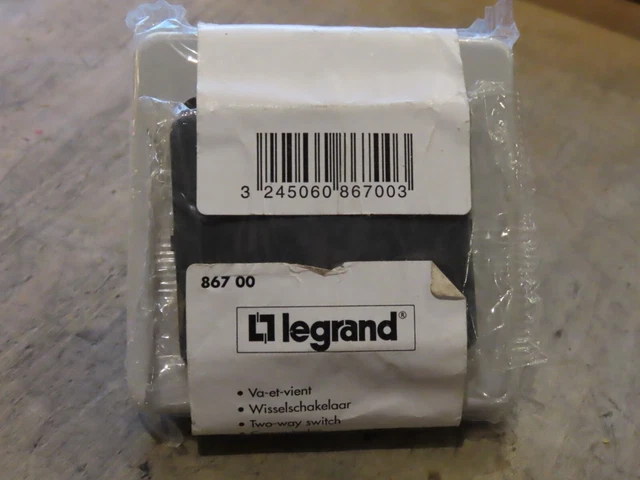 Interrupteur Legrand Plexo 2 Va-et-vient étanche - Modèle 867-00 - Neuf, Fabriqué En France