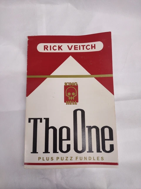 Rick Veitch The One Tpb-Graphic Rare Controversial Marlboro Cigarette Box Cover