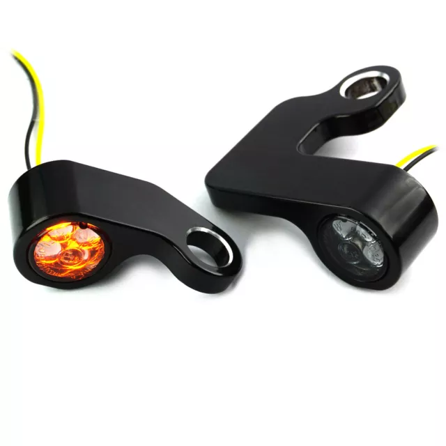 Mini LED Blinker für Lenkerarmatur Softail 96-14, Dyna 96 - 17