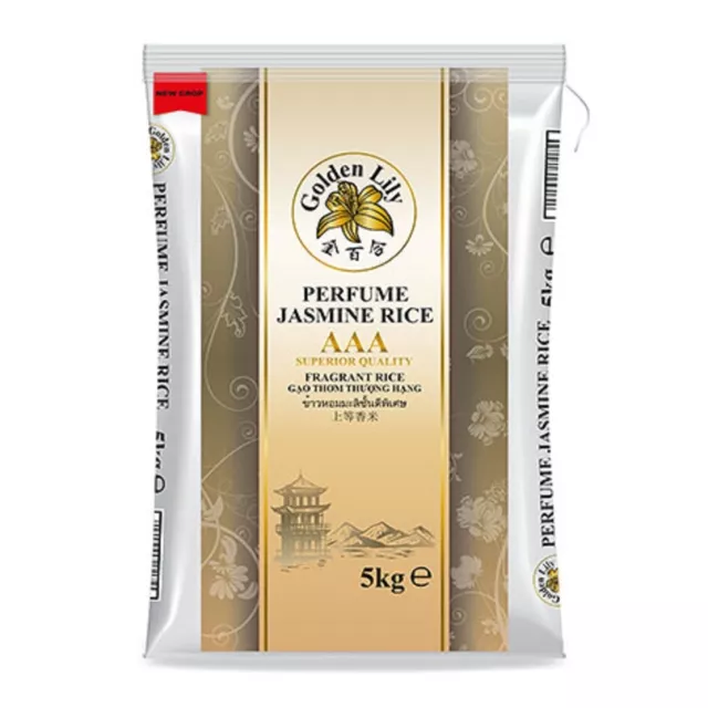 Aaa Superior Quality Perfume Fragrant Jasmine Rice 5Kg