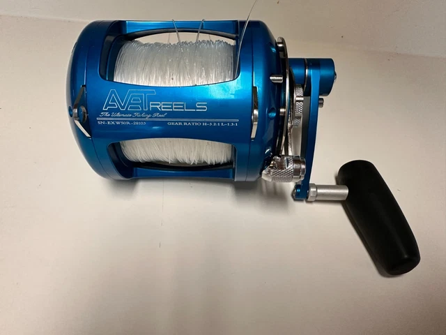 Avet Pro Exw 50 Avet Reels Speed AVET PRO EXW 50/2 Two Speed Reel Blue