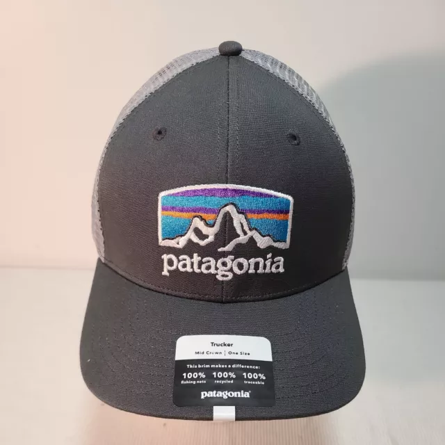 PATAGONIA Fitz Roy Horizons Trucker Hat #38292 FORGE GREY