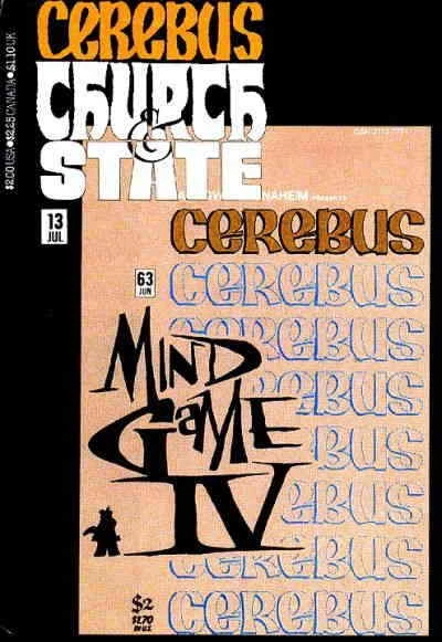 Cerebus: Church And State #13 FN; Aardvark-Vanaheim | 63 Dave Sim - we combine s