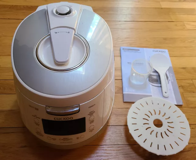 CUCKOO CRPHS0657FW 6CUP Induction Heating IH Pressure Rice Cooker