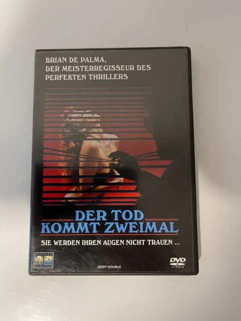 DER TOD KOMMT ZWEIMAL von Brian De Palma  Original deutsche DVD Uncut