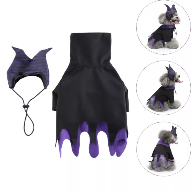 Cat Costume Halloween Dog Bat Wings Pet Funny Clothes Puppy