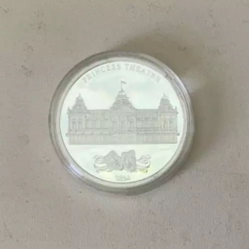 Australian: 175 Years Of Melbourne - Princess Theatre Prooflike Medallion