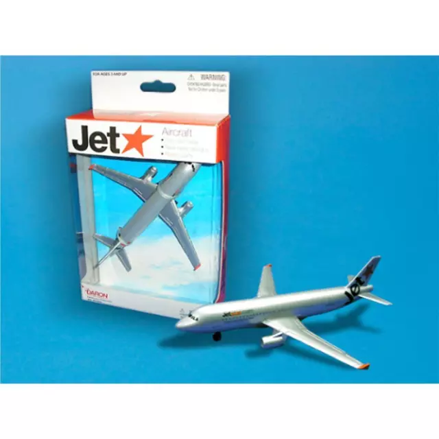 Jetstar A320 Single Plane Diecast Aircraft