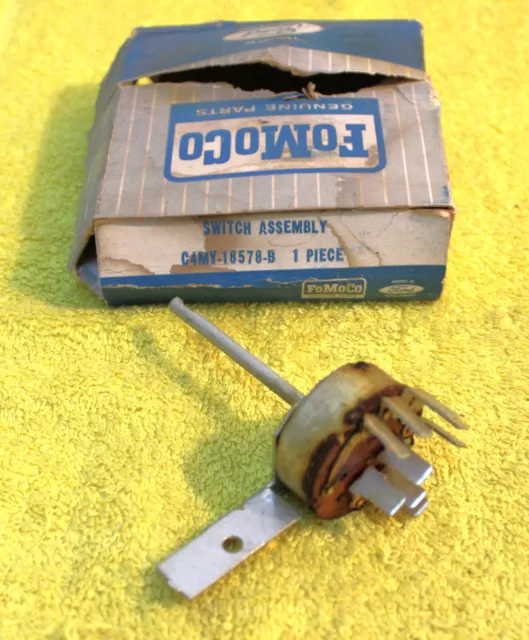 1964 Mercury Monterey Montclair Colony Park Lane Commuter NOS A/C HEATER SWITCH