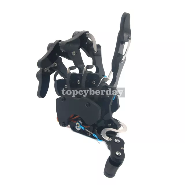 Assembled Mechanical Claw Clamper Gripper Arm Right Hand with Servos Robot DIY Assembled Mechanical Claw Clamper Gripper Arm Right Hand with Servos Robot DIY