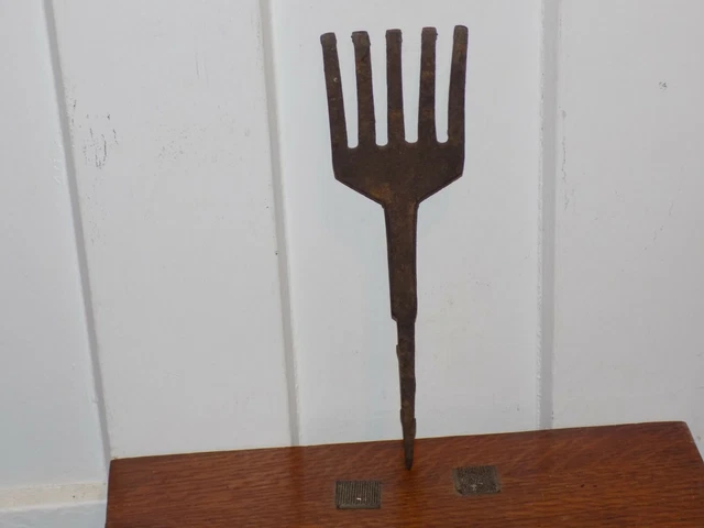 Vintage Forged Eel Trident Spear Head B
