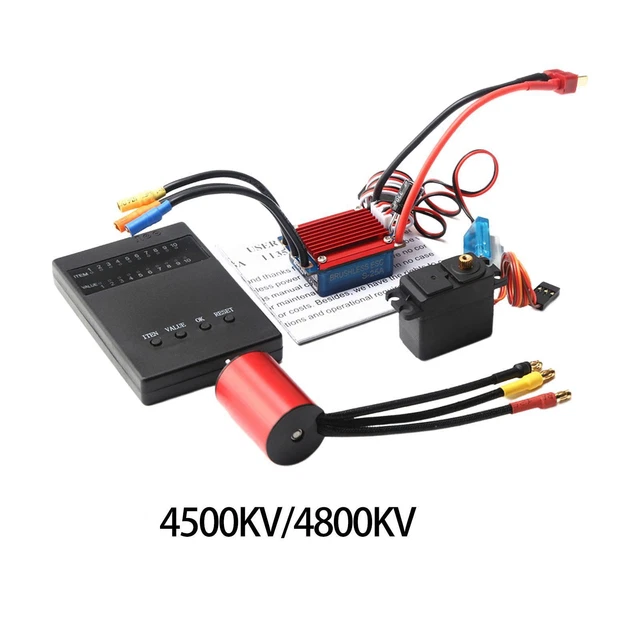 SET COMBINATO MOTORE brushless Servo in metallo da 2,2 kg per auto EUR 55,12 - IT
