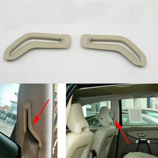 Front RH & LH Selector Gate Seat Belt Trim Cover 39885877 For Volvo S60 S80 XC90