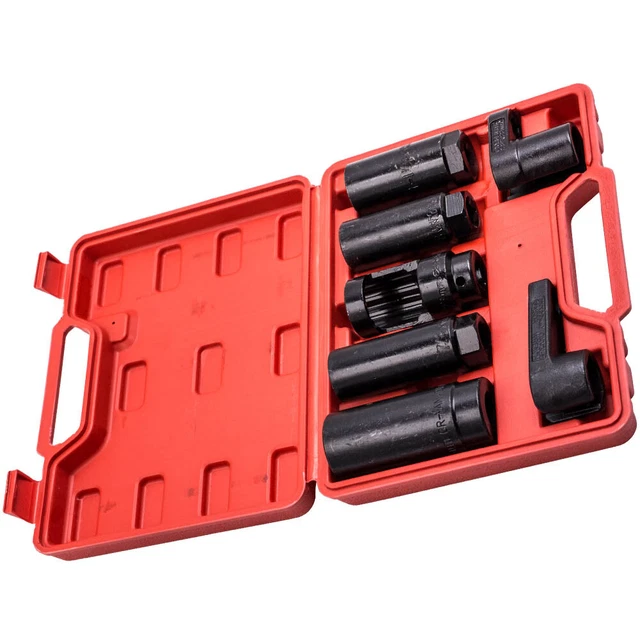 Sonde lambda chiavi a spina set sonde lamda dado set strumenti 7 pz.