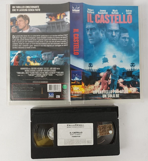 IL CHATEAU 2001 VHS Italien Robert Redford James Gandolfini Mark